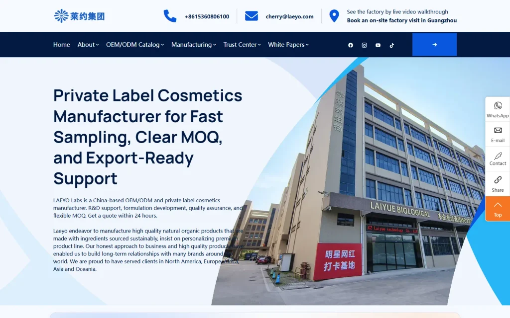 10. LAEYO Labs — Hair Care Development, Packaging, and Documentation