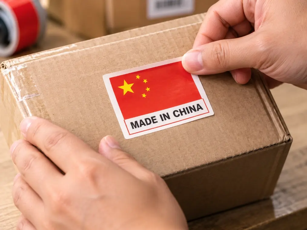 Imported goods from China